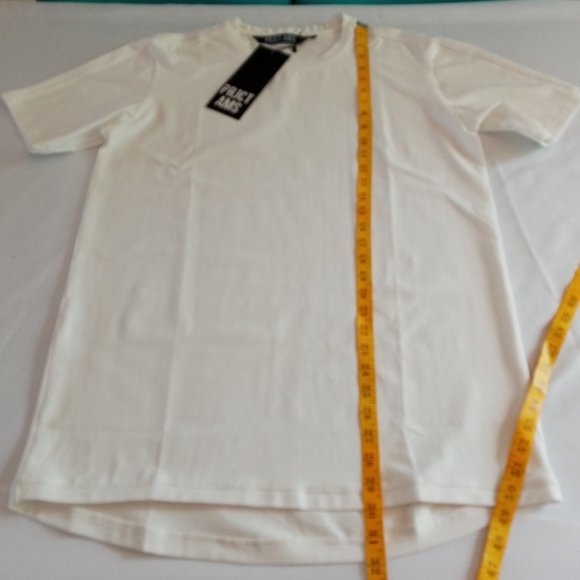 PRJCT AMS KYMO RIB SUMMER OFF WHITE Tee Size Large - Picture 4 of 9